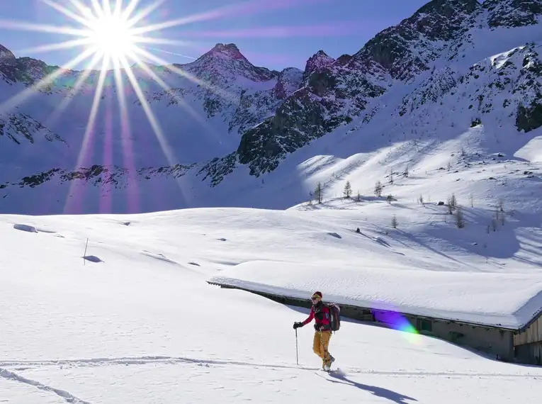 Schneeschuhwandern über Silvester im Ahrntal