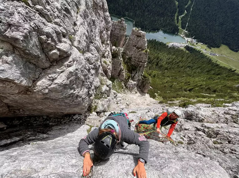 Kletterführungen rund um Cortina