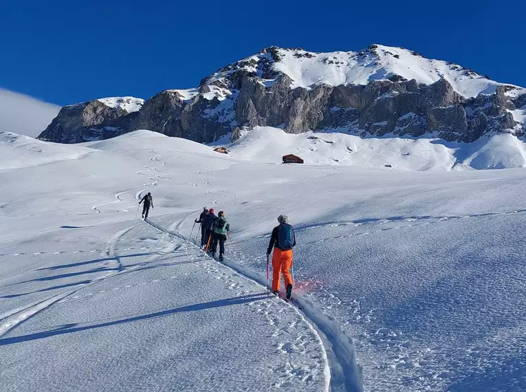 Skitouren St. Antönien - Sulzfluhhütte