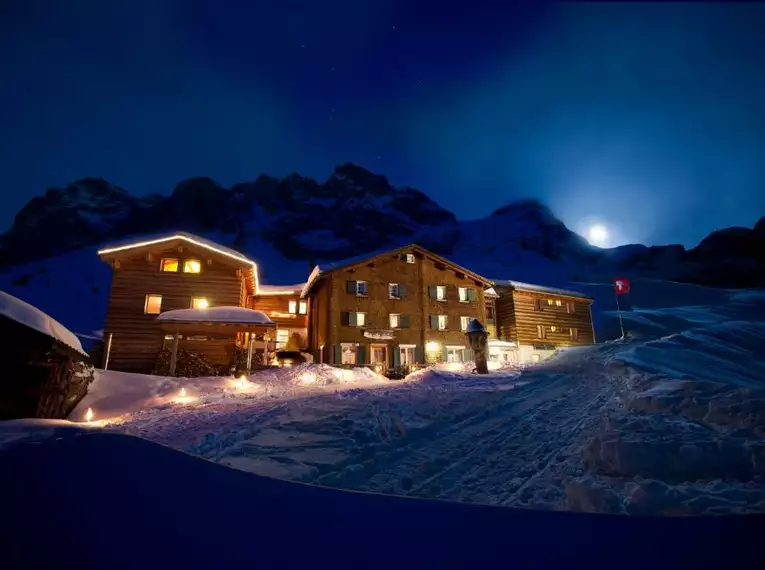 Skitouren St. Antönien - Sulzfluhhütte
