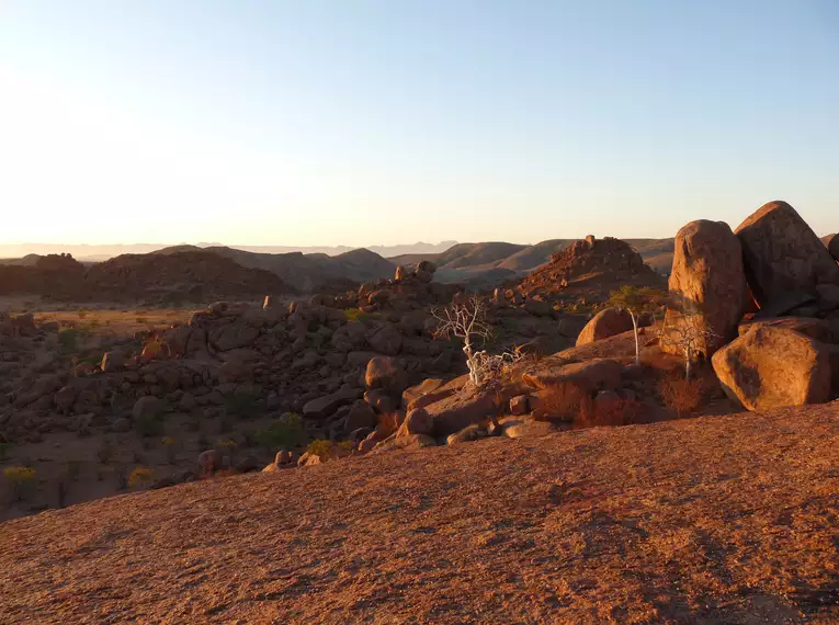 Silvester in Namibia