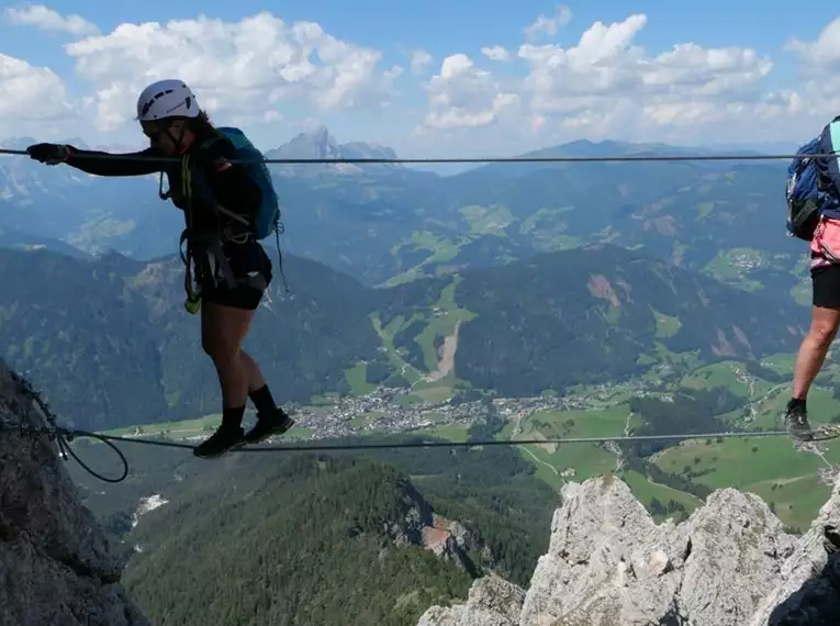 Klettersteig-Trilogie in den Dolomiten