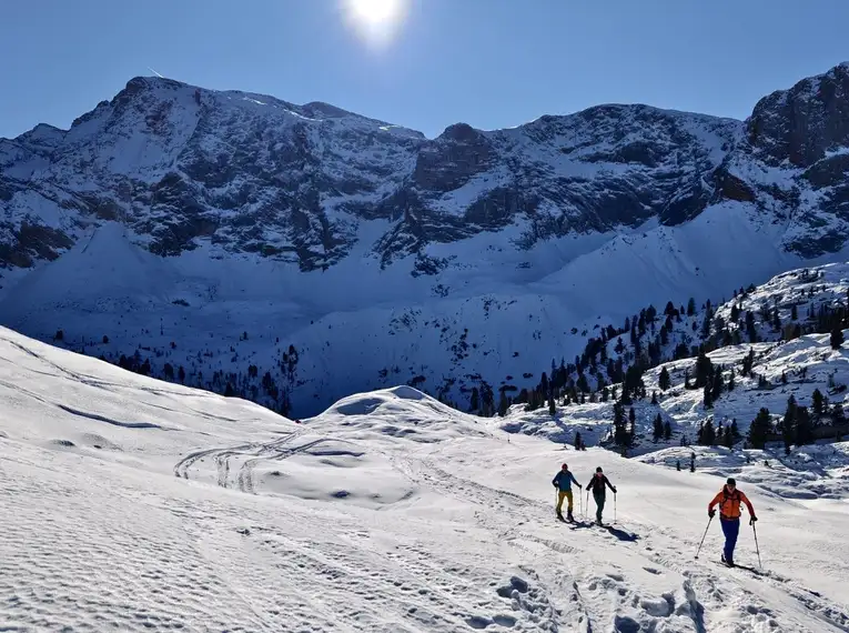 Skitourenwoche in den Dolomiten über Silvester
