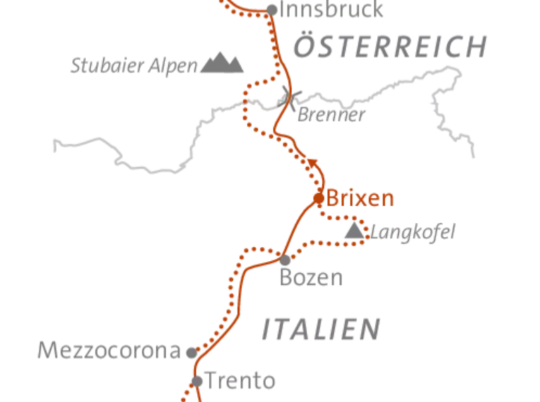 Alpenüberquerung von Garmisch zum Gardasee