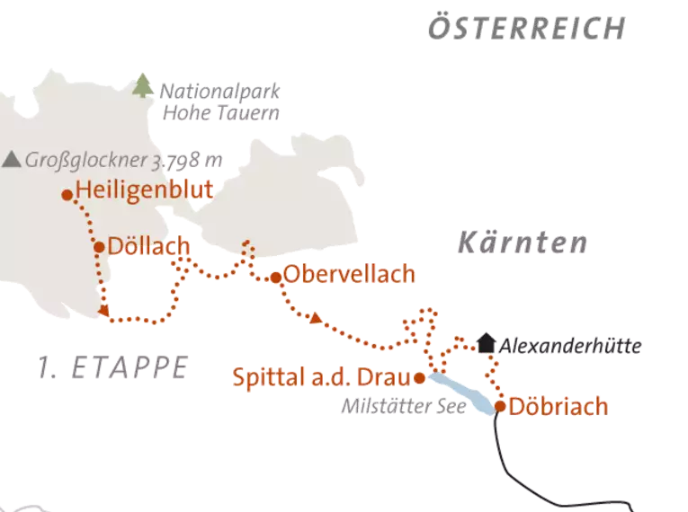 Individuelle Wanderwoche am Alpe Adria Trail