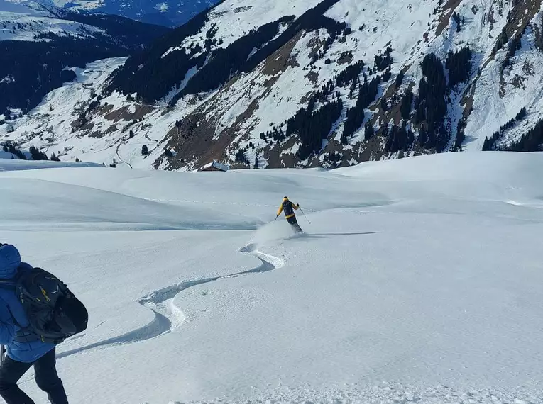 Skitouren St. Antönien - Sulzfluhhütte