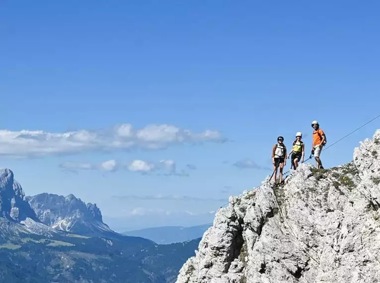 Klettersteig-Trilogie in den Dolomiten