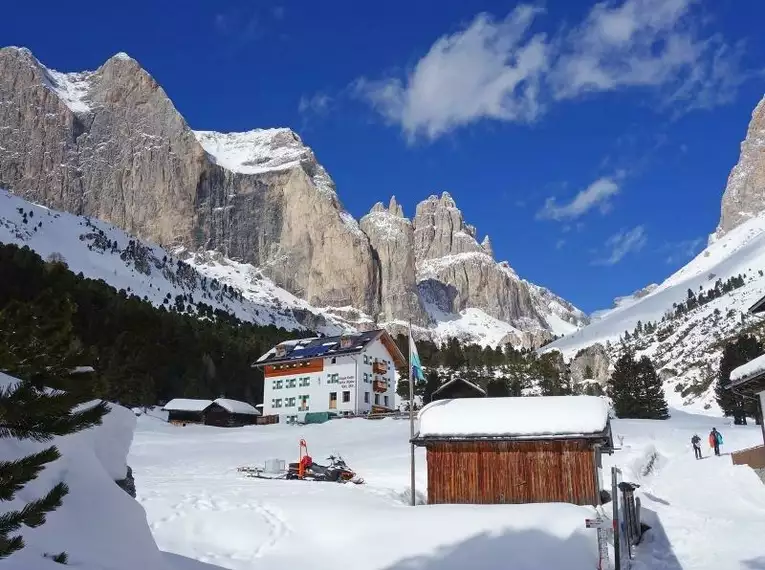 Skitourenwochenende Rosengarten - Dolomiten