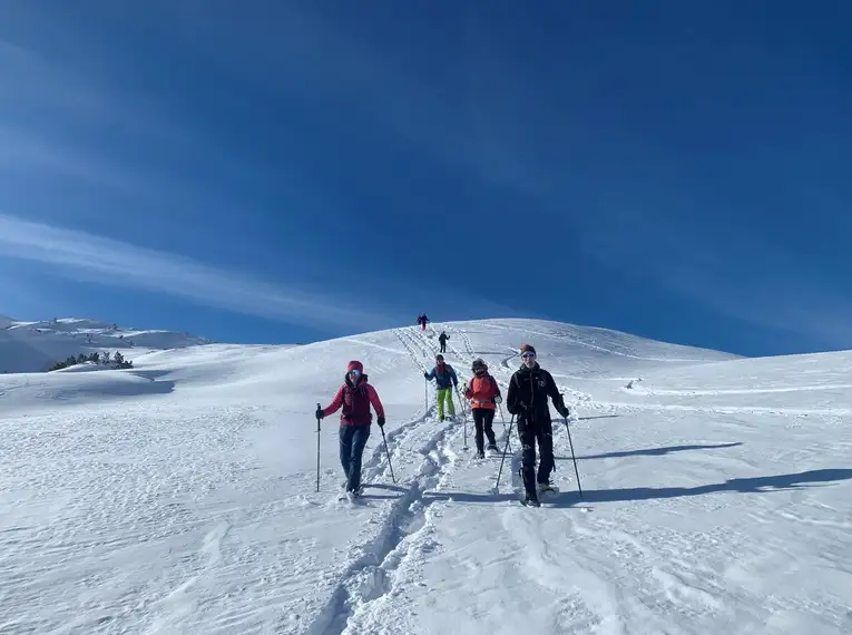 Schneeschuhwandern über Silvester in den Dolomiten