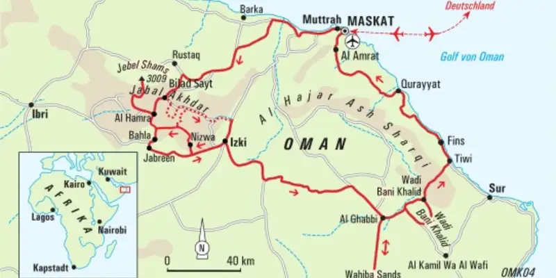 Oman - Anspruchsvolles Trekking im Sultanat - Bild 31