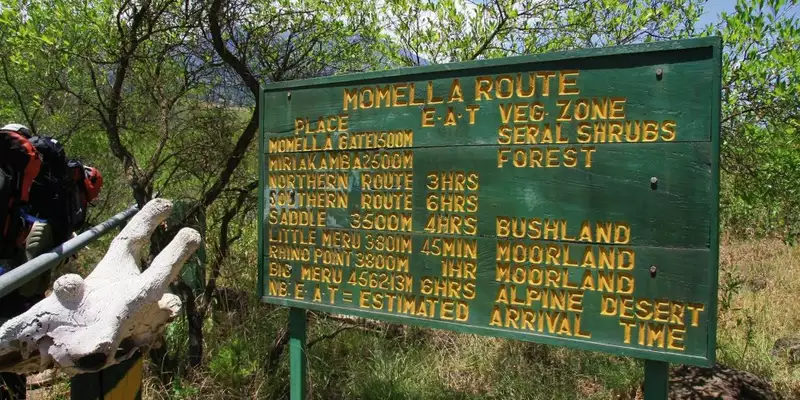 Tansania - Mount Meru Besteigung - Bild 9