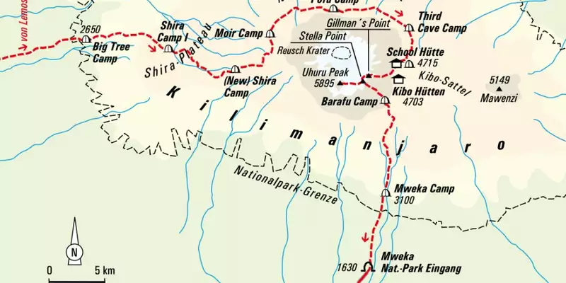 Kilimanjaro Lemosho-Route (Northern Circuit) - individuell - Bild 12
