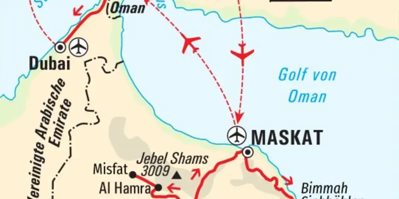Oman – Berge, Wüste, Fjordlandschaften - Bild 20