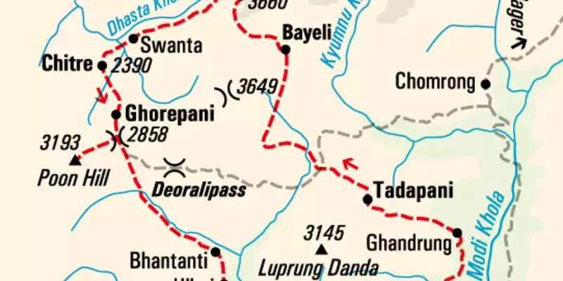 Nepal – Annapurna Panorama Lodge-Trek - Bild 20