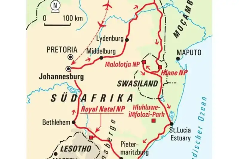 Südafrika - Drakensberge & Safari im Nordosten - Bild 17