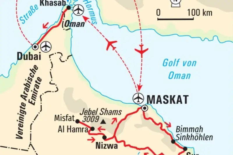 Oman – Berge, Wüste, Fjordlandschaften - Bild 20
