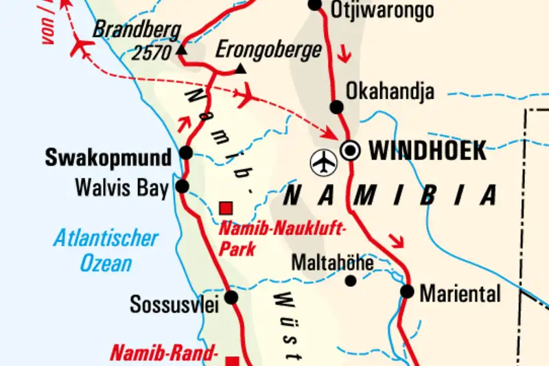 Namibias Naturwunder: Farbenpracht und grenzenlose Weite - Bild 33