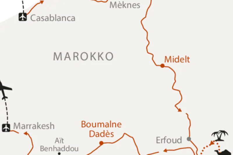 Marokko - Königsstädte, Wüsten und grüne Täler erwandern - Bild 12