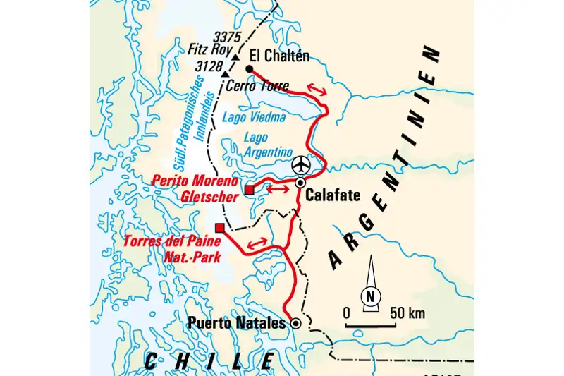 W-Trek Patagonien: Individuelle Trekkingreise Chile - Bild 9