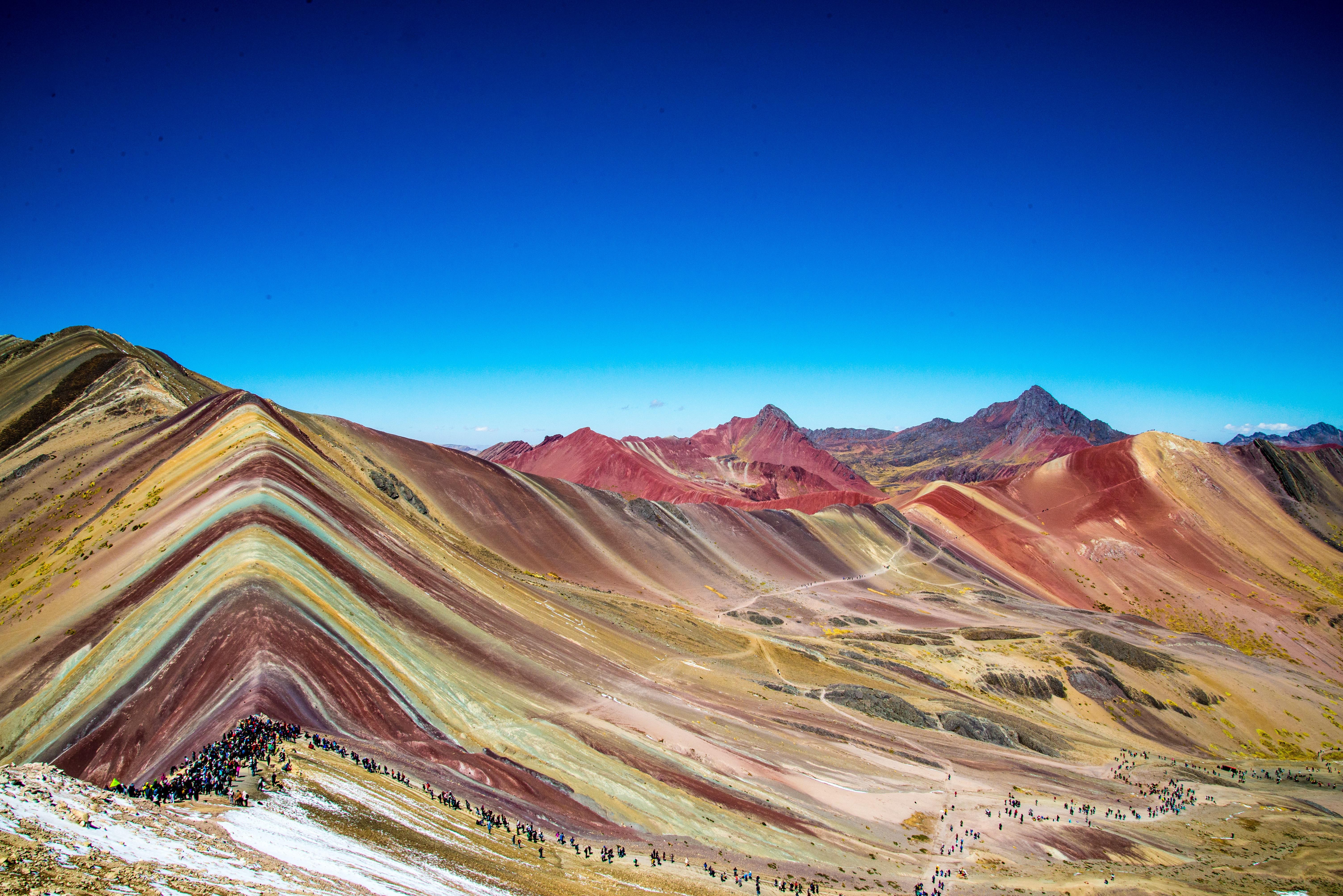 Regenbogenberge in Peru