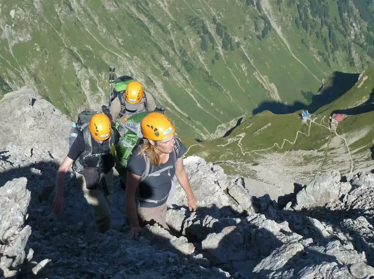 Nicht alle wissen, dass sich im Allgäu einige der anspruchsvollsten Höhenwege Deutschlands befinden – darunter der berühmte Heilbronner Weg in den Allgäuer Alpen
